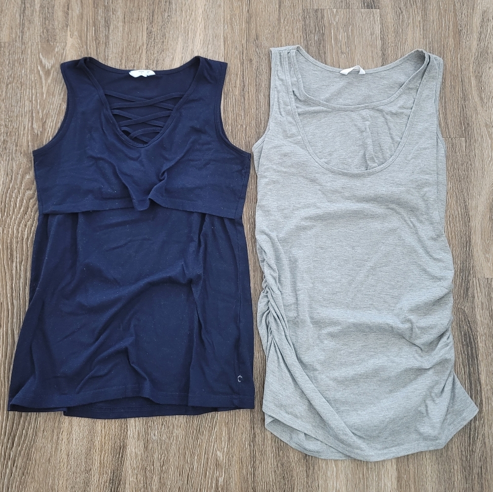 Maternity/Nursing Tank Tops (2)